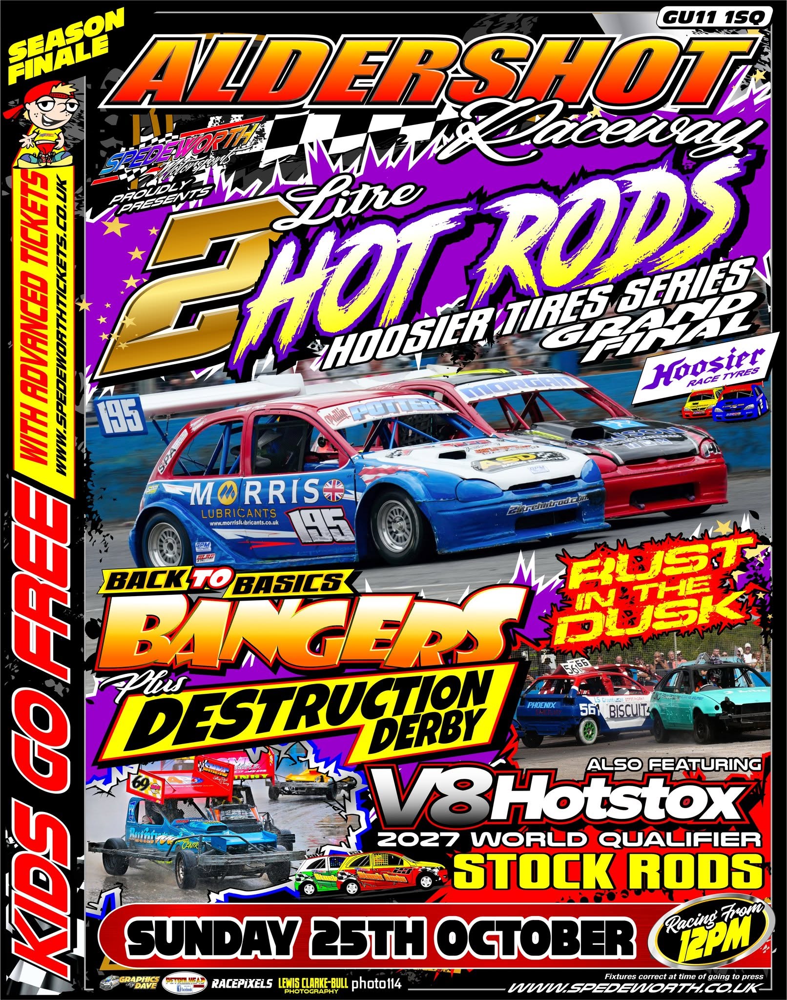 Aldershot 25th October 2026 B2B Bangers 2.0 Hot Rods
